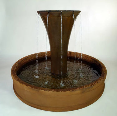 Giannini Garden Trome Round Pond Fountain
